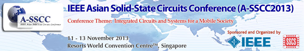 IEEE A-SSCC 2013 (Asian Solid-State Circuits Conference)